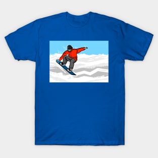 Snowboarding T-Shirt